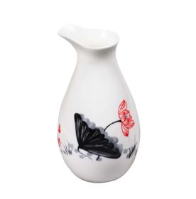 Ceramic Japanese Sake Pot Porcelain Sake Bottle Traditional Liquor Wine Jug #01