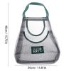 1pc/2pcs; Large Capacity Double Layer Hanging Mesh Storage Bag; Reusable Bags; Fruit And Vegetable Bags