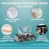 Pack of 1000 Deli and Bakery Wrap Plastic Sheets 12 x 10 3/4. Pop-Up Poly Sheets 12 x 10.75 . Food Wrapping Sheets for Foodservice Applications; Sandw