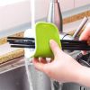 1pc Household Kitchen U-shaped Double-sided Chopsticks Cleaning Brush; Bristle Knife And Fork Cleaning Brush; Knife Cleaning Hand Guard Brush