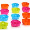 24pcs Silicone Molds; Nonstick Silicone Donut Mold; Silicone Baking Cups; Silicone Donut Pan; Muffin; Jello; Bagel Pan; Oven; Microwave; Dishwasher Sa