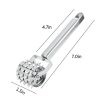 Stainless Steel Meat Tenderizer Roller Hammer Mallet For Steak Beef Chicken Tool Stainless Steel Meat Tenderizer Roller Hammer Mallet Steak Beef Chick