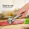 Stainless Steel Meat Tenderizer Roller Hammer Mallet For Steak Beef Chicken Tool Stainless Steel Meat Tenderizer Roller Hammer Mallet Steak Beef Chick