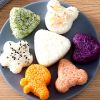 7pcs; DIY Sushi Mold Rice Ball Food Press Sushi Makers Mold