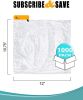 Pack of 1000 Deli and Bakery Wrap Plastic Sheets 12 x 10 3/4. Pop-Up Poly Sheets 12 x 10.75 . Food Wrapping Sheets for Foodservice Applications; Sandw