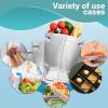 APQ Insulated Thermal Bags for Food 12 x 10 x 9. Metallic Bubble Insulated Bags for Frozen Food 5 Pack. Leakproof Cooler Bags Insulated for Travel. Li