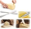 Multifunction 3 In 1 Stainless Steel Butter Cutter Knife Cream Knife Western Bread Jam Knife Cheese Spreader 3 In 1 Stainless Steel Butter Spreader Kn