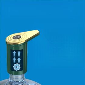 Electric Intelligent Bottled Water Drinking Machine Water Dispenser (Color: Green, Items: 1pc)