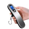 Digital Luggage Scale 50kg Portable LCD Display Electronic Scale Weight Balance Suitcase Travel Bag Hanging Steelyard Scale Tool