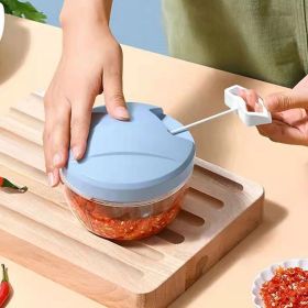 1pc Manual Garlic Masher; Mashed Garlic; Mini Auxiliary Food Cooking Mincer; Garlic Press; Minced Garlic; Pulled Garlic; Ginger; Chilli (Size Medium B (Material: ABS+PC+Stainless)