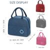 1pc Insulated Lunch Bag; Insulation Bento Pack; Aluminum Foil Rice Bag; Meal Pack; Ice Pack; Student Bento Lunch Handbag; Insulation Bag; Lunch Box Ba