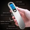 Digital Luggage Scale 50kg Portable LCD Display Electronic Scale Weight Balance Suitcase Travel Bag Hanging Steelyard Scale Tool