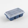 4.5*2.8*1.6in Ice Cube Ice Maker; Ice Box Freezer Mold; Quick Freezer; Home Refrigerator Homemade Frozen Ice Cubes; Ice Cube Mold Box With Lid