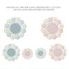 3pcs/set Silicone Round Placemats; Daisy Flower Shape Heat Resistant Trivets Pot Holder Mats; Cup Potholders; Pot Holders; Non-Slip Insulation Hot Pad