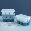 4.5*2.8*1.6in Ice Cube Ice Maker; Ice Box Freezer Mold; Quick Freezer; Home Refrigerator Homemade Frozen Ice Cubes; Ice Cube Mold Box With Lid