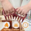 TXM Meat Claws for Shredding Barbecue Claws for Pulled Pork Grill Smoker Meat Paw Claw BBQ Claws Shredding Smoker Cooking Tool