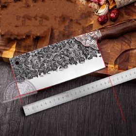 Household Chopping Knife With Forging And Beating Longquan Kitchen (Option: Dualpurpose knife)